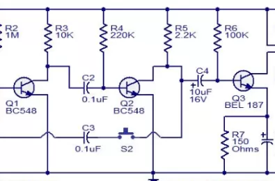 Mạch liên lạc sử dụng transistor